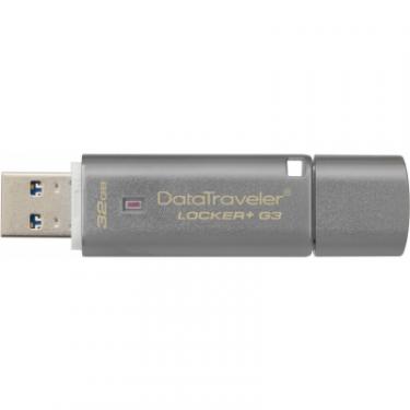 USB флеш накопитель Kingston 32GB DataTraveler Locker+ G3 USB 3.0 Фото 1