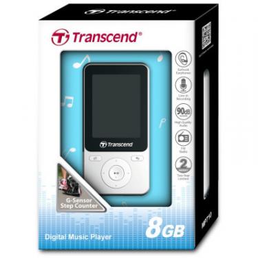 MP3 плеер Transcend T.sonic 710 8GB White Фото 3