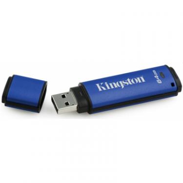 USB флеш накопитель Kingston 64GB DataTraveler Vault Privacy USB 3.0 Фото 3