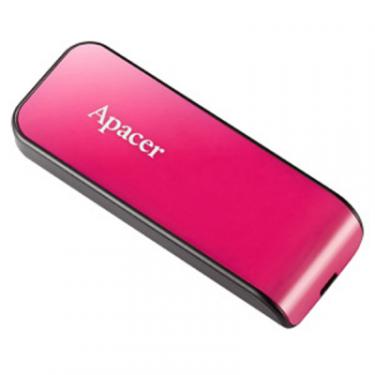 USB флеш накопитель Apacer 4GB AH334 pink USB 2.0 Фото 1