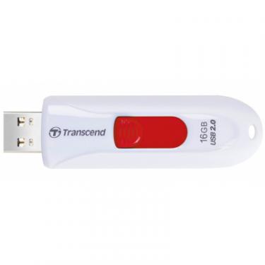 USB флеш накопитель Transcend 16GB JetFlash 590 White USB 2.0 Фото 1