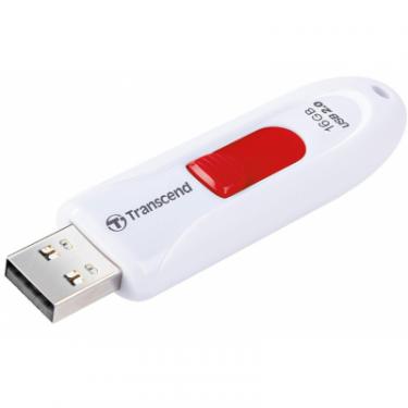 USB флеш накопитель Transcend 16GB JetFlash 590 White USB 2.0 Фото 3