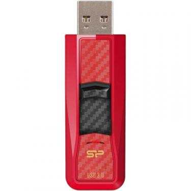 USB флеш накопитель Silicon Power 16Gb Blaze B50 Red USB 3.0 Фото 1