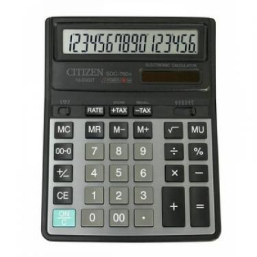 Калькулятор Citizen SDC-760 (II) Фото
