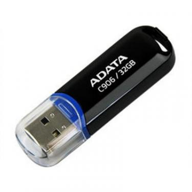 USB флеш накопитель ADATA 32Gb C906 Black USB 2.0 Фото 1