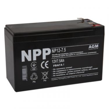 Батарея к ИБП NPP 12В 7.5 Ач Фото