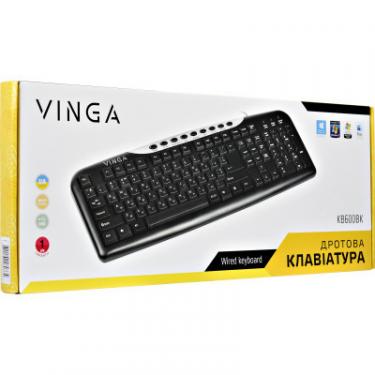 Клавиатура Vinga KB600BK Фото 8