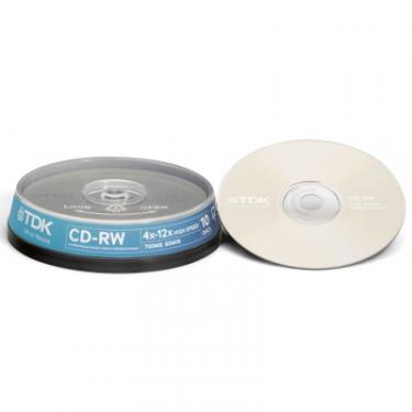 Диск CD TDK 700MB 12x Cakebox 10шт Фото