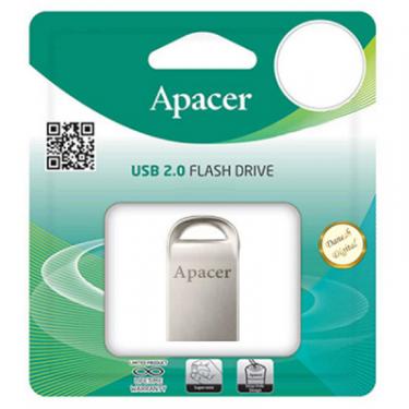 USB флеш накопитель Apacer 8GB AH115 Silver USB 2.0 Фото 1