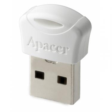 USB флеш накопитель Apacer 8GB AH116 White USB 2.0 Фото 1