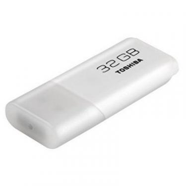 USB флеш накопитель Toshiba 32GB Hayabusa White USB 2.0 Фото 1