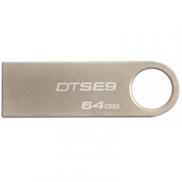 USB флеш накопитель Kingston 64GB DataTraveler SE9 Silver USB 2.0 Фото