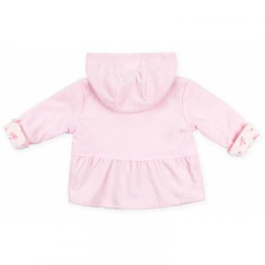 Набор детской одежды Luvena Fortuna велюровый розовый с кроликом Фото 2