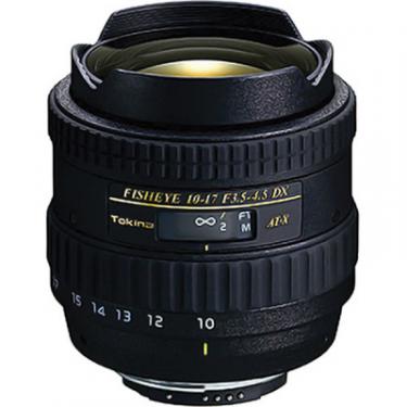 Объектив Tokina AT-X DX 10-17mm f/3.5-4.5 Fisheye (Canon) Фото