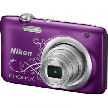 Цифровой фотоаппарат Nikon Coolpix A100 Purple Lineart Фото