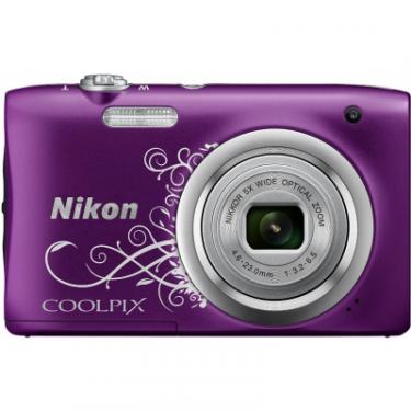 Цифровой фотоаппарат Nikon Coolpix A100 Purple Lineart Фото 1