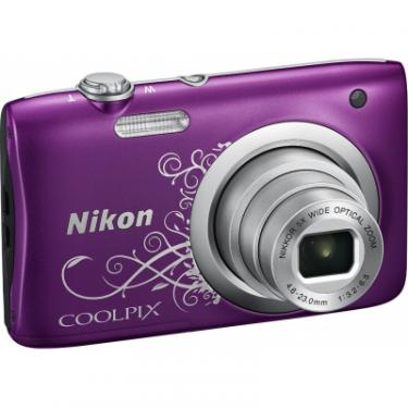 Цифровой фотоаппарат Nikon Coolpix A100 Purple Lineart Фото 2