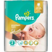 Подгузники Pampers Premium Care New Born Размер 2 (3-6 кг) 22 шт Фото 1