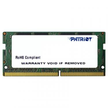 Модуль памяти для ноутбука Patriot SoDIMM DDR4 8GB 2133 MHz Фото