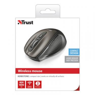 Мышка Trust Kerb Compact Wireless Laser Mouse Фото 4