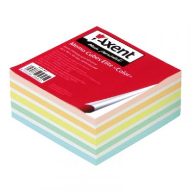 Бумага для заметок Axent Elite "Color" 90Х90Х40мм, glued Фото