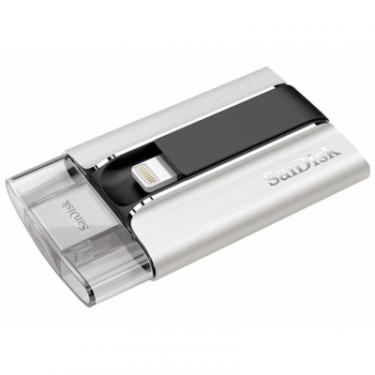 USB флеш накопитель SanDisk 128GB iXpand USB 2.0/Lightning Фото 1