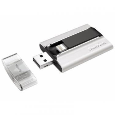USB флеш накопитель SanDisk 128GB iXpand USB 2.0/Lightning Фото 3