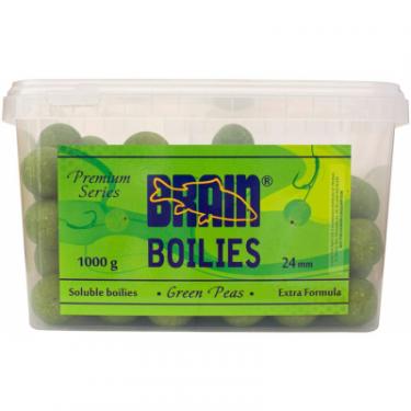 Бойл Brain fishing Peas (Горох) Soluble 1000 gr, 24 mm Фото
