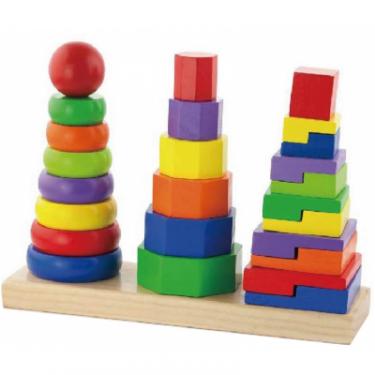 Развивающая игрушка Viga Toys Пирамидка Фото
