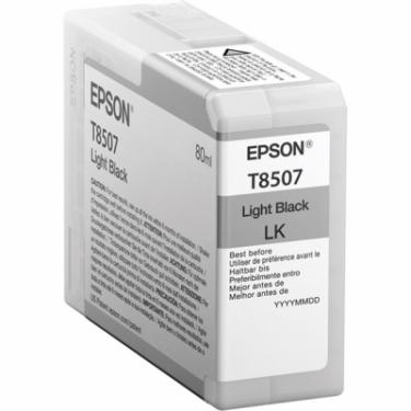 Картридж Epson P800 UltraChrome HD 80ml Lig.Black Фото
