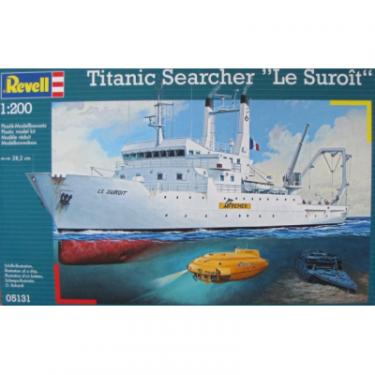 Сборная модель Revell Пароход-люксTitanic Searcher Le Suroit 1:200 Фото