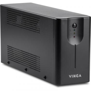 Источник бесперебойного питания Vinga LED 600VA metal case Фото 1