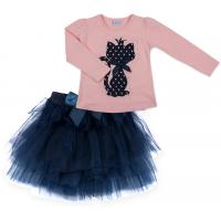 Набор детской одежды Breeze кофта цикламен и юбка из фатина синяя Фото