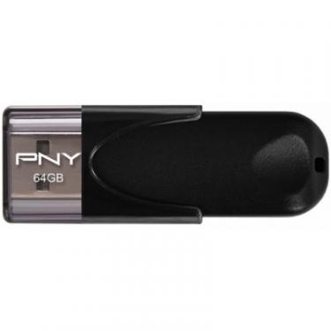 USB флеш накопитель PNY flash 64GB Attache4 Black USB 2.0 Фото