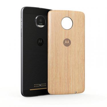 Чехол для мобильного телефона Motorola для Moto Z Style Shell Moto Mod Washed Oak Wood Фото 2