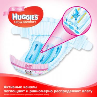 Подгузники Huggies Ultra Comfort 4 Mega для девочек (8-14 кг) 66 шт Фото 2