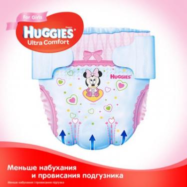 Подгузники Huggies Ultra Comfort 4 Mega для девочек (8-14 кг) 66 шт Фото 3