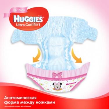Подгузники Huggies Ultra Comfort 4 Mega для девочек (8-14 кг) 66 шт Фото 5