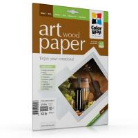 Фотобумага ColorWay Letter (216x279mm) ART, glossy, wood Фото