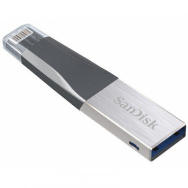 USB флеш накопитель SanDisk 64GB iXpand Mini USB 3.0/Lightning Фото 1