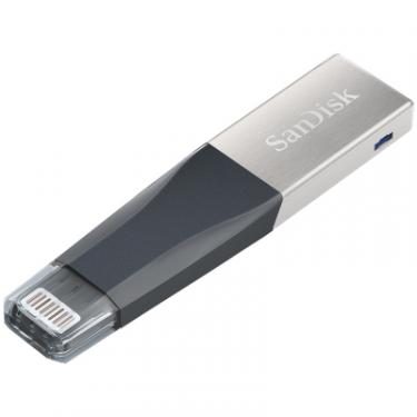 USB флеш накопитель SanDisk 64GB iXpand Mini USB 3.0/Lightning Фото 3