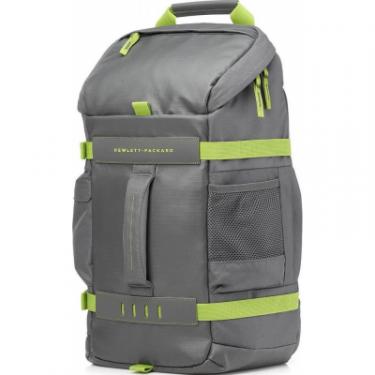 Рюкзак для ноутбука HP 15.6" Odyssey Grey/Green Фото