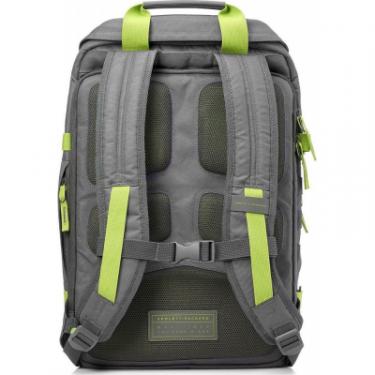 Рюкзак для ноутбука HP 15.6" Odyssey Grey/Green Фото 1