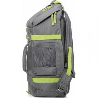 Рюкзак для ноутбука HP 15.6" Odyssey Grey/Green Фото 2