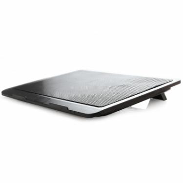Подставка для ноутбука Gembird 15", 1x140 mm fan, black Фото