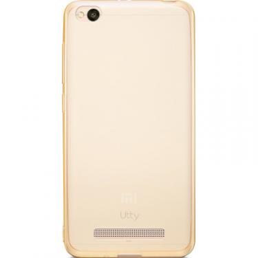 Чехол для мобильного телефона Utty Ultra Thin TPU Xiaomi Redmi 4A золотий Фото