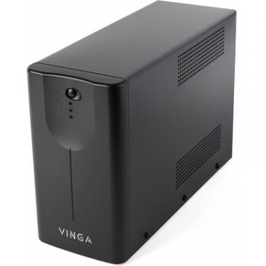 Источник бесперебойного питания Vinga LED 1500VA metal case Фото 5