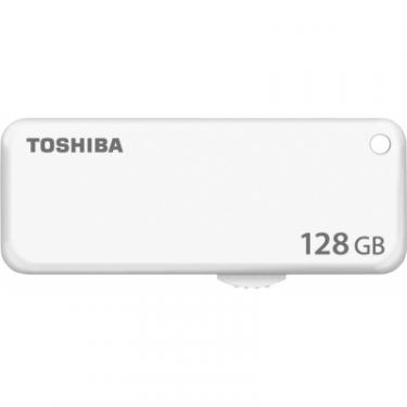 USB флеш накопитель Toshiba 128GB U203 White USB 2.0 Фото