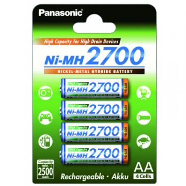 Аккумулятор Panasonic High Capacity AA 2700 mAh * 4 Фото