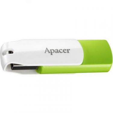 USB флеш накопитель Apacer 16GB AH335 Green/White USB 2.0 Фото
